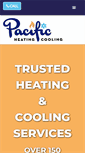 Mobile Screenshot of pacificheatingcooling.com